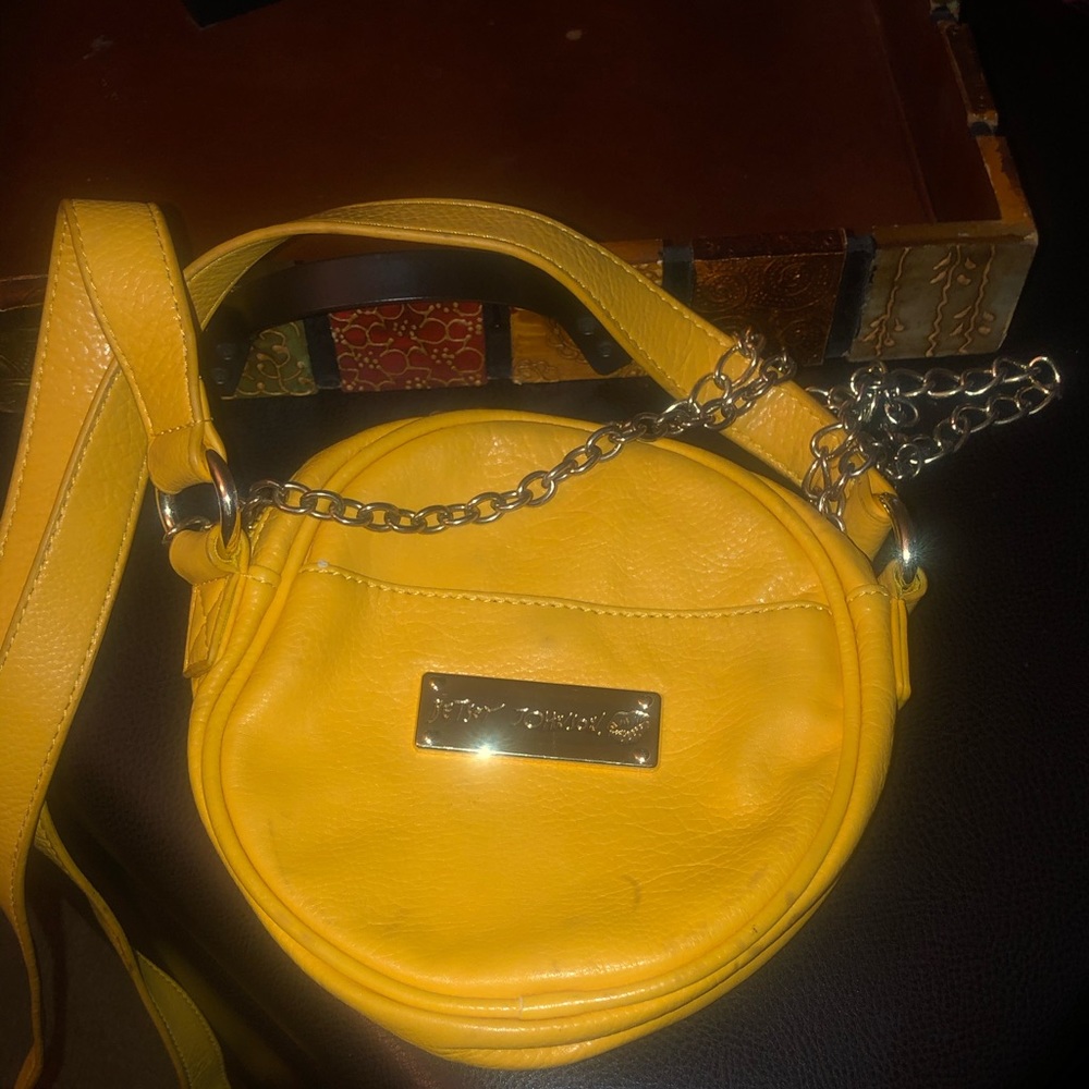 Betsey Johnson cross body purse